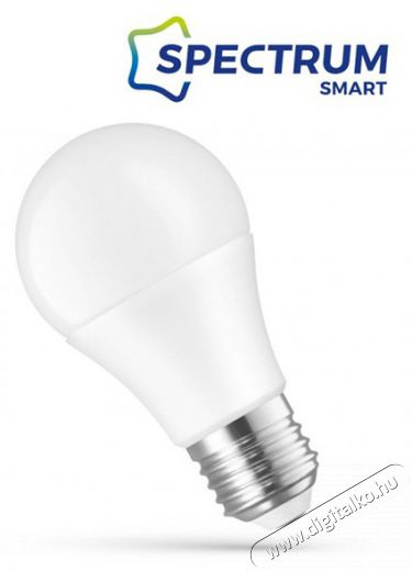 SPECTRUMLED Smart 9W/850Lm/RGBW+CCT+DIM/IP20/E27 WiFi LED körte led fényforrás Háztartás / Otthon / Kültér - Világítás / elektromosság - E27 foglalatú izzó - 458982