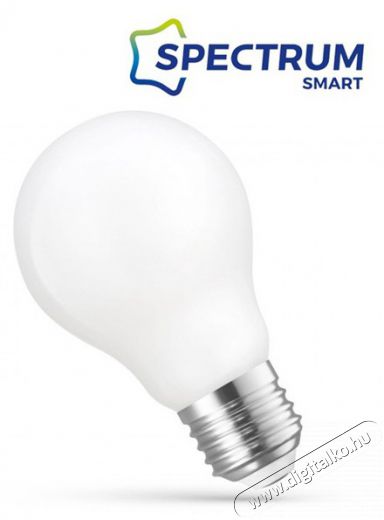SPECTRUMLED Smart COG/5W/560Lm/CCT+DIM/IP20/E27 WiFi LED körte led fényforrás Háztartás / Otthon / Kültér - Világítás / elektromosság - E27 foglalatú izzó - 458981
