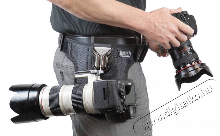 Spider Holster Spider Holster SpiderPro Dual Camera System (SP220) Fotó-Videó kiegészítők - Fotó-videó táska / tok - Övtáska - 349669