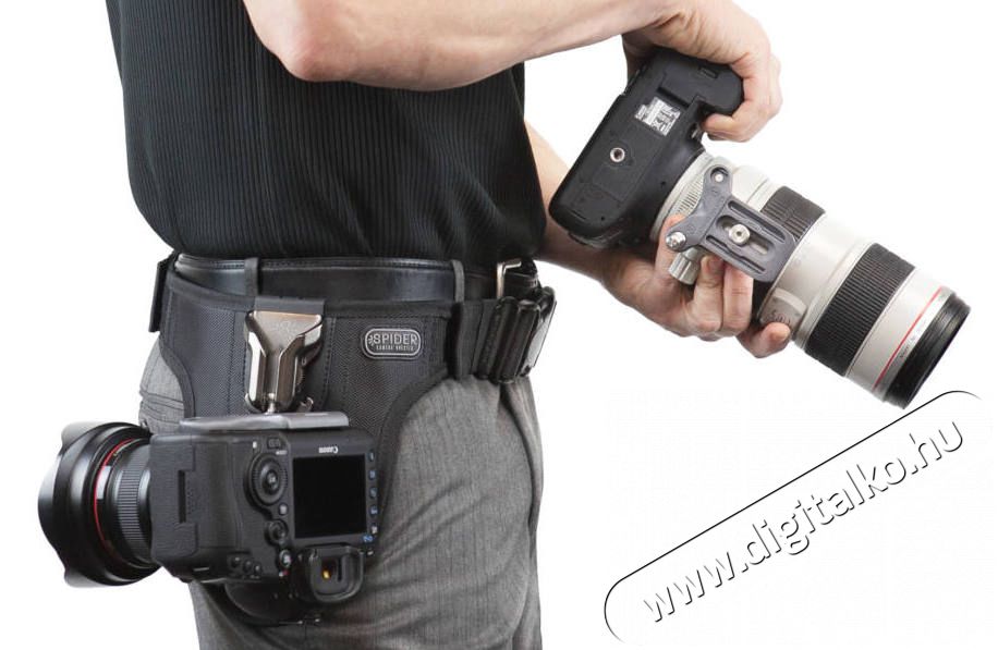 Spider Holster Spider Holster SpiderPro Dual Camera System (SP220) Fotó-Videó kiegészítők - Fotó-videó táska / tok - Övtáska - 349669