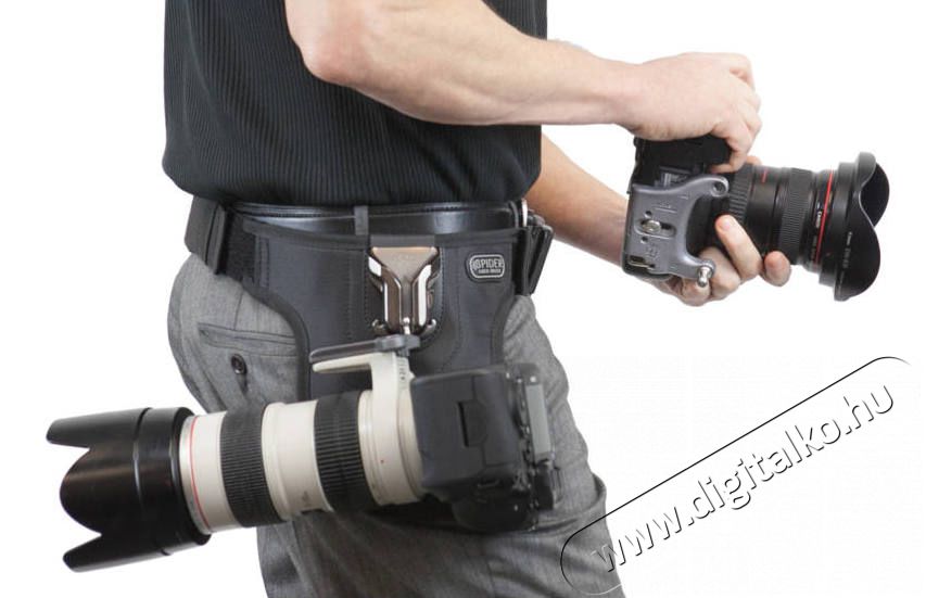 Spider Holster Spider Holster SpiderPro Dual Camera System (SP220) Fotó-Videó kiegészítők - Fotó-videó táska / tok - Övtáska - 349669