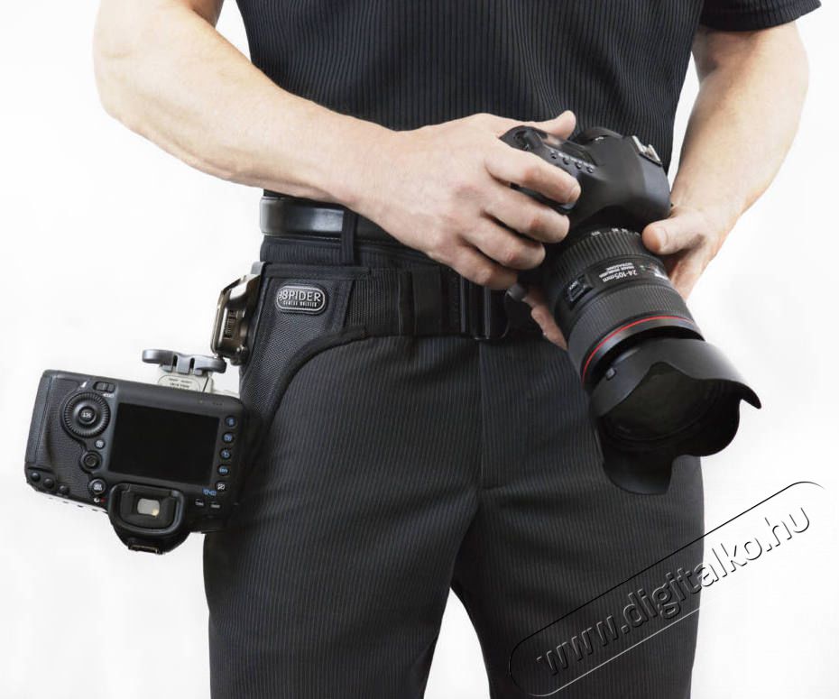 Spider Holster Spider Holster SpiderPro Dual Camera System (SP220) Fotó-Videó kiegészítők - Fotó-videó táska / tok - Övtáska - 349669