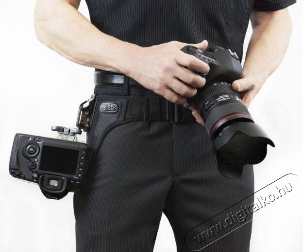 Spider Holster Spider Holster SpiderPro Dual Camera System (SP220) Fotó-Videó kiegészítők - Fotó-videó táska / tok - Övtáska - 349669