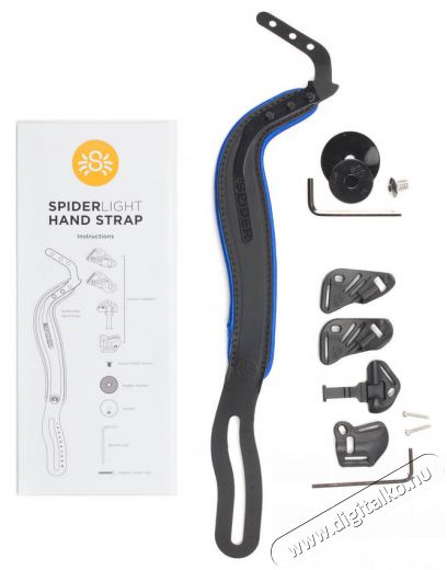 Spider Holster csuklópánt (SP994) - kék Fotó-Videó kiegészítők - Fotó-videó táska / tok - Nyak-, vállpánt, csuklószíj - 349718