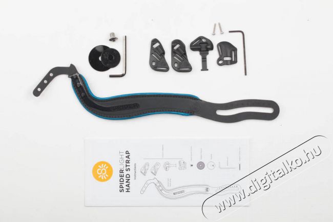 Spider Holster SpiderLight Handstrap csuklószíj - kék (SP993) Fotó-Videó kiegészítők - Fotó-videó táska / tok - Nyak-, vállpánt, csuklószíj - 349717