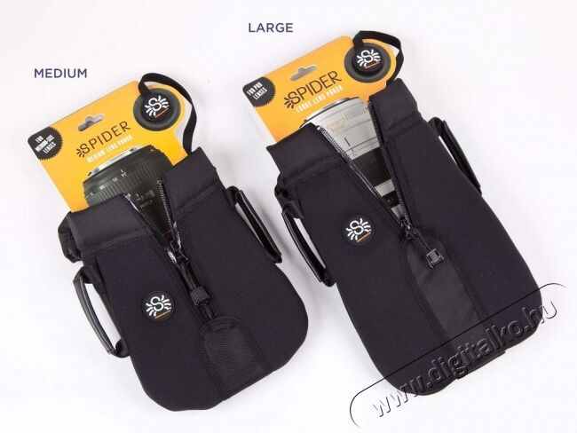 Spider Holster Objektív tartó (SP903) Fotó-Videó kiegészítők - Fotó-videó táska / tok - Övtáska - 349699