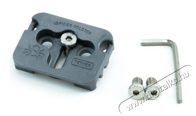 Spider Holster TETHER ADAPTER PLATE (SP312) Fotó-Videó kiegészítők - Objektív kiegészítő - Konverter / adaptergyűrű / adaptertubus - 349675