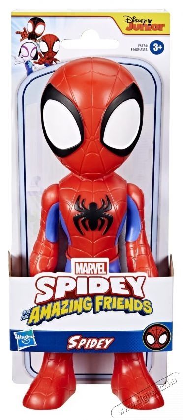 Spider-man Spidey and his Amazing Friends figura - Spidey, 23 cm H&aacute;ztart&aacute;s / Otthon / K&uuml;lt&eacute;r - J&aacute;t&eacute;k / Sport - J&aacute;t&eacute;kfigura - 534687