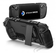 SPIGEN Thin Fit with Kick Stand Black Steam Deck - Újdonságok - Új termékek - 520742