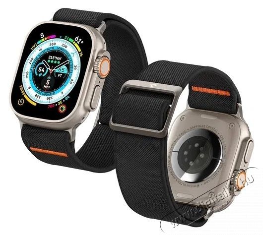SPIGEN Lite Fit Ultra fekete Apple Watch 49mm/45mm/44mm/42mm/44mm/42mm Mobil / Kommunik&aacute;ci&oacute; / Smart - Okos eszk&ouml;z - Okos&oacute;ra - 531362