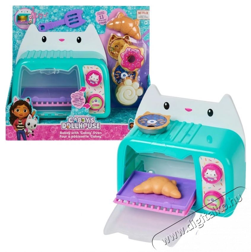 SPIN MASTER Gabi babah&aacute;za S&uuml;tő H&aacute;ztart&aacute;s / Otthon / K&uuml;lt&eacute;r - J&aacute;t&eacute;k / Sport - J&aacute;t&eacute;kfigura - 532237