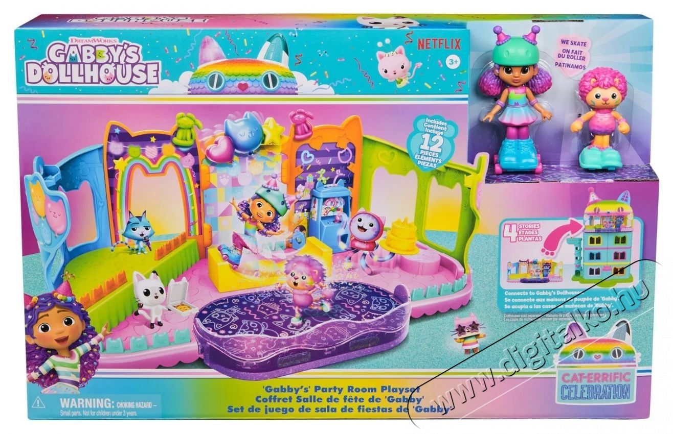 SPIN MASTER Gaby babah&aacute;za G&ouml;rkorcsolya park H&aacute;ztart&aacute;s / Otthon / K&uuml;lt&eacute;r - J&aacute;t&eacute;k / Sport - J&aacute;t&eacute;kfigura - 532234