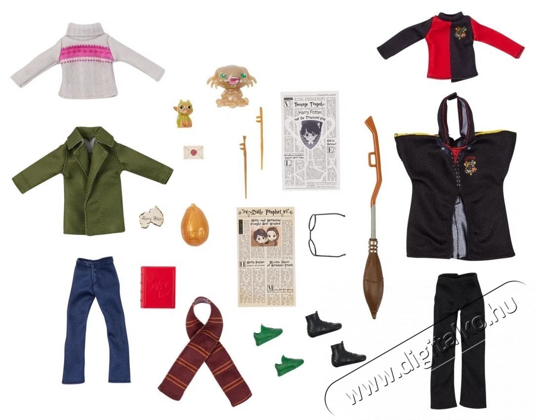 SPIN MASTER Harry Potter Dupla csomag Harry   Hermione  20 cm H&aacute;ztart&aacute;s / Otthon / K&uuml;lt&eacute;r - J&aacute;t&eacute;k / Sport - J&aacute;t&eacute;kfigura - 532249