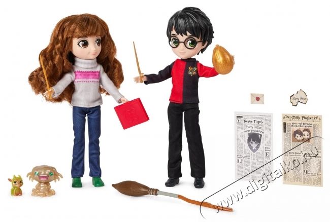 SPIN MASTER Harry Potter Dupla csomag Harry   Hermione  20 cm H&aacute;ztart&aacute;s / Otthon / K&uuml;lt&eacute;r - J&aacute;t&eacute;k / Sport - J&aacute;t&eacute;kfigura - 532249