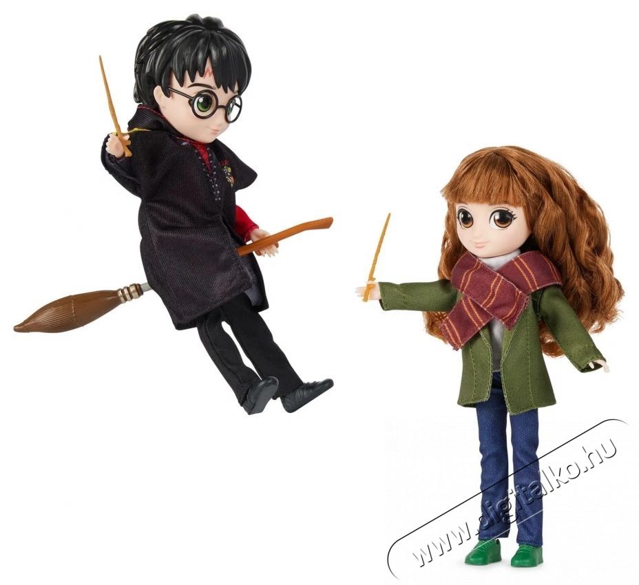 SPIN MASTER Harry Potter Dupla csomag Harry   Hermione  20 cm H&aacute;ztart&aacute;s / Otthon / K&uuml;lt&eacute;r - J&aacute;t&eacute;k / Sport - J&aacute;t&eacute;kfigura - 532249