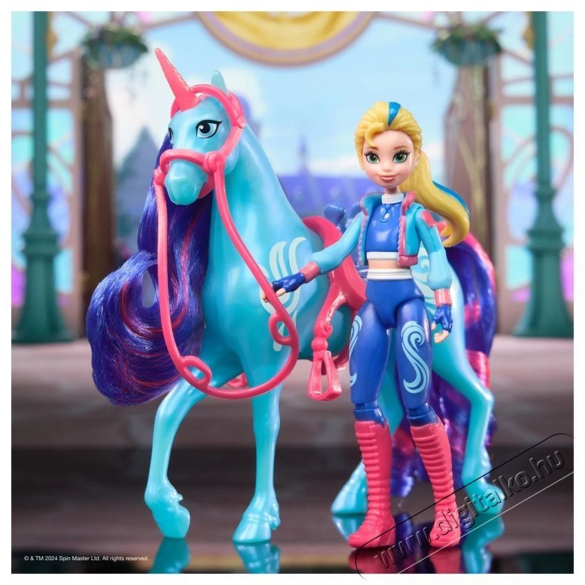 SPIN MASTER Unicorn Academy Isabel &eacute;s River H&aacute;ztart&aacute;s / Otthon / K&uuml;lt&eacute;r - J&aacute;t&eacute;k / Sport - J&aacute;t&eacute;kfigura - 532223