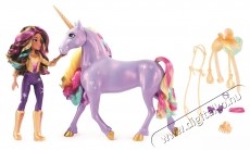 SPIN MASTER Unicorn Academy Wildstar vil&aacute;g&iacute;t&oacute; unikornis (28 cm) + Sophia baba (24 cm) H&aacute;ztart&aacute;s / Otthon / K&uuml;lt&eacute;r - J&aacute;t&eacute;k / Sport - J&aacute;t&eacute;kfigura - 532230