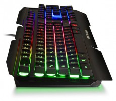 SPIRIT OF GAMER PRO-K5 HUN fekete RGB USB gamer billentyűzet Iroda &eacute;s sz&aacute;m&iacute;t&aacute;stechnika - Billentyűzet / billentyűzet szett - Vezet&eacute;kes - 404531