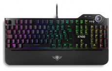 SPIRIT OF GAMER XPERT K900 HUN fekete RGB USB mechanikus gamer billentyűzet Iroda és számítástechnika - Billentyűzet / billentyűzet szett - Vezetékes - 404533