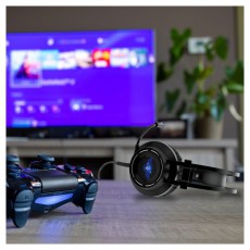 SPIRIT OF GAMER ELITE-H70 PC/PS4 7.1 USB fekete gamer headset Audio-Video / Hifi / Multimédia - Fül és Fejhallgatók - Fejhallgató mikrofonnal / headset - 455229
