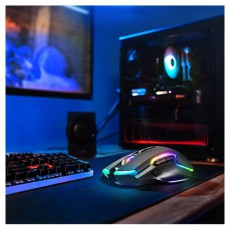SPIRIT OF GAMER Elite - M70 fekete vezeték nélküli gamer egér Iroda és számítástechnika - Egér - Vezeték nélküli egér - 455599