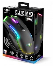 SPIRIT OF GAMER Elite - M70 fekete vezeték nélküli gamer egér Iroda és számítástechnika - Egér - Vezeték nélküli egér - 455599