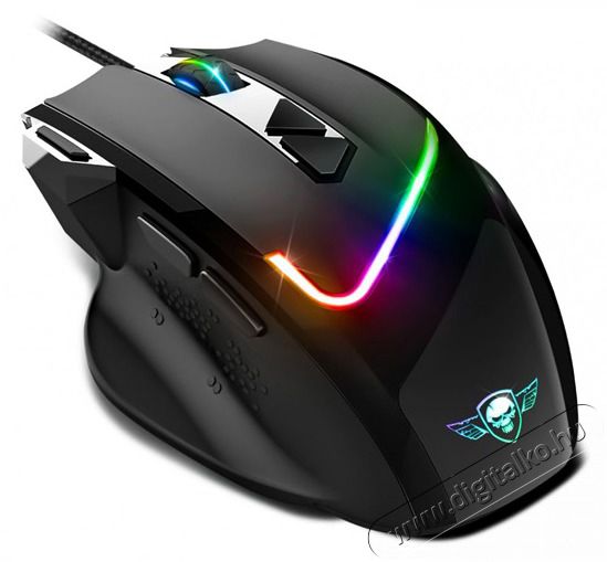 SPIRIT OF GAMER PRO-M3 RGB 7200DPI fekete gamer eg&eacute;r + eg&eacute;rpad Iroda &eacute;s sz&aacute;m&iacute;t&aacute;stechnika - Eg&eacute;r - Vezet&eacute;kes eg&eacute;r - 455300