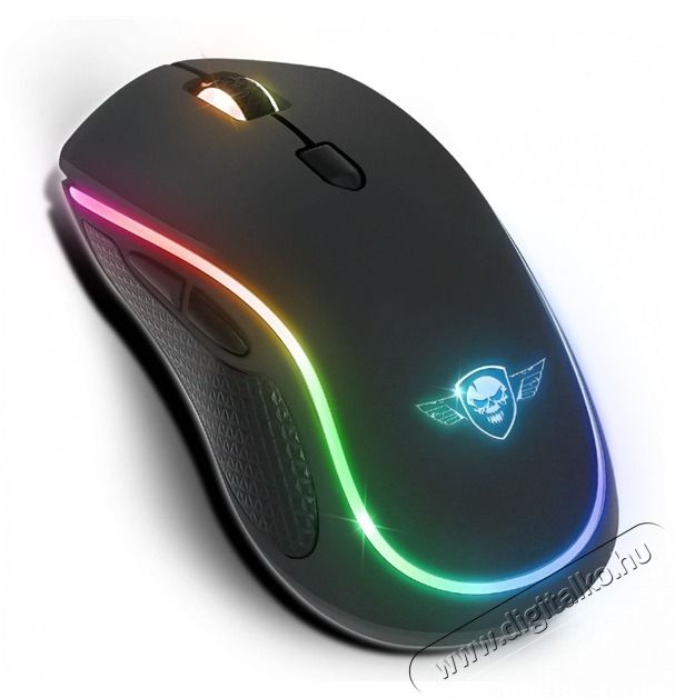 SPIRIT OF GAMER PRO-M9 4200DPI fekete vezet&eacute;k n&eacute;lk&uuml;li gamer eg&eacute;r Iroda &eacute;s sz&aacute;m&iacute;t&aacute;stechnika - Eg&eacute;r - Vezet&eacute;k n&eacute;lk&uuml;li eg&eacute;r - 455598