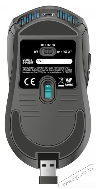 SPIRIT OF GAMER PRO-M9 4200DPI fekete vezet&eacute;k n&eacute;lk&uuml;li gamer eg&eacute;r Iroda &eacute;s sz&aacute;m&iacute;t&aacute;stechnika - Eg&eacute;r - Vezet&eacute;k n&eacute;lk&uuml;li eg&eacute;r - 455598