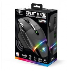 SPIRIT OF GAMER XPERT-M800 10 000DPI vezeték nélküli fekete gamer egér Iroda és számítástechnika - Egér - Vezeték nélküli egér - 455601