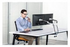 SPIRE CG-UGOL-2S "-27" Dual asztali monitor tartó konzol Tv kiegészítők - Fali tartó / konzol - Asztali tartó - 460671
