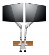 SPIRE CG-UGOZ-2S -27 VESA 100x100 Dual asztali monitor tartó konzol Tv kiegészítők - Fali tartó / konzol - Asztali tartó - 460669