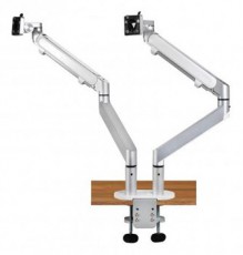 SPIRE CG-UGOZ-2S -27 VESA 100x100 Dual asztali monitor tartó konzol Tv kiegészítők - Fali tartó / konzol - Asztali tartó - 460669