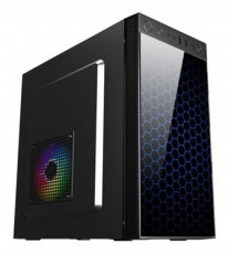 SPIRE SPM1415B Tricer 1415 fekete 420W mATX ház Iroda és számítástechnika - Egyéb számítástechnikai termék - 460260