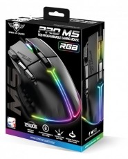 SPIRIT OF GAMER PRO-M5 RGB fekete vezet&eacute;kes gamer eg&eacute;r Iroda &eacute;s sz&aacute;m&iacute;t&aacute;stechnika - Eg&eacute;r - Vezet&eacute;kes eg&eacute;r - 464252