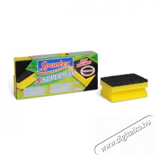 SPONTEX Supermax mosogatószivacs 3db/csomag Konyhai termékek - Egyéb / Konyhai kiegészítő - 387762