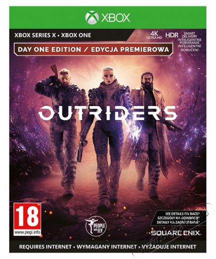 SQUARE ENIX Outriders Day One Edition Xbox One/Series játékszoftver Iroda és számítástechnika - Játék konzol - Xbox One játék - 459556