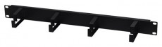 Stalflex CO19-1U-B 19 1U fekete kábelrendező Iroda és számítástechnika - Hálózat - Hálózati kiegészítő - 390667