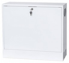 Stalflex CR19-2U-130-W 19" 2U 130 mm m&eacute;ly feh&eacute;r f&eacute;m ajt&oacute;s f&eacute;m szekr&eacute;ny - H&aacute;ztart&aacute;s / Otthon / K&uuml;lt&eacute;r - Egy&eacute;b h&aacute;ztart&aacute;si term&eacute;k - 390652