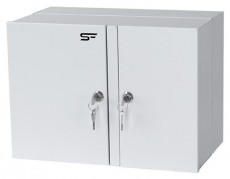 Stalflex PN2K-24D-3S-G szürke 2 kamrás falra szerelhető üres optikai elosztódoboz Iroda és számítástechnika - Hálózat - Hálózati kiegészítő - 390672