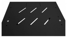Stalflex RC10-6U-300MB 10 6U 300 mm mély lapra szerelt fekete fém ajtós fali rack szekrény Iroda és számítástechnika - Egyéb számítástechnikai termék - 390648