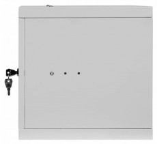 Stalflex RC10-6U-300MG 10" 6U 300 mm mély lapra szerelt szürke fém ajtós fali rack szekrény Háztartás / Otthon / Kültér - Egyéb háztartási termék - 390653