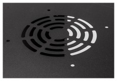 Stalflex RC10-9U-300GB 10" 9U 300 mm mély lapra szerelt fekete üveg ajtós fali rack szekrény Háztartás / Otthon / Kültér - Egyéb háztartási termék - 390654