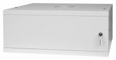 Stalflex RC19-4U-450MG 19" 4U 450 mm mély lapra szerelt szürke fém ajtós fali rack szekrény Háztartás / Otthon / Kültér - Egyéb háztartási termék - 390609