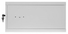 Stalflex RC19-4U-450MG 19" 4U 450 mm mély lapra szerelt szürke fém ajtós fali rack szekrény Háztartás / Otthon / Kültér - Egyéb háztartási termék - 390609