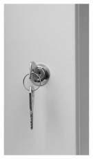 Stalflex RC19-4U-450MG 19" 4U 450 mm mély lapra szerelt szürke fém ajtós fali rack szekrény Háztartás / Otthon / Kültér - Egyéb háztartási termék - 390609