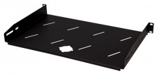 Stalflex RSF19-1U-300B 19 1U 300mm mély 2 ponton rögzíthető fekete fix tálca Konyhai termékek - Sütő-főzőlap, tűzhely (beépíthető) - Kiegészítő - 390558