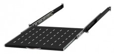 Stalflex RSR19-1U-450B 19 1U 450mm mély fekete kihúzható polc Iroda és számítástechnika - Adattároló / merevlemez - Kiegészítő - 390549