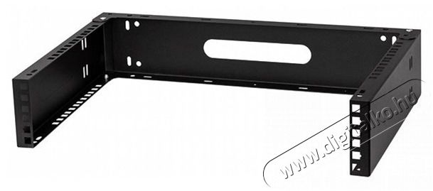 Stalflex WRH19-2U-330B 19" 2U 330mm mély fekete fali rack keret Iroda és számítástechnika - Hálózat - Hálózati kiegészítő - 395964