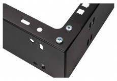 Stalflex WRH19-4U-330B 19" 4U 330mm mély fekete fali rack keret Iroda és számítástechnika - Hálózat - Hálózati kiegészítő - 395962